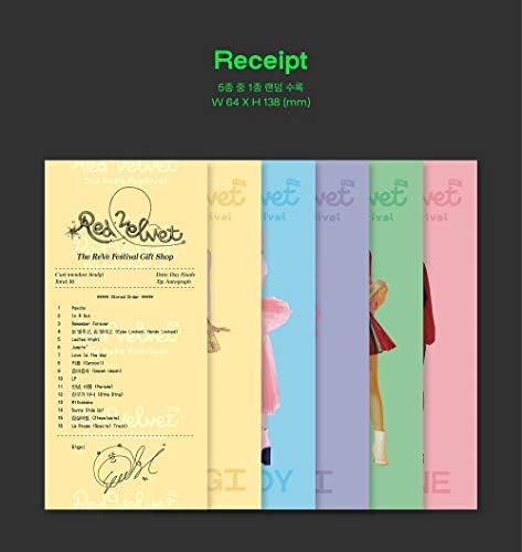 Mefenny Red Velvet - סיום פסטיבל Reve [Scrapbook ver.] אלבום+סט פוטו -קלפים נוסף